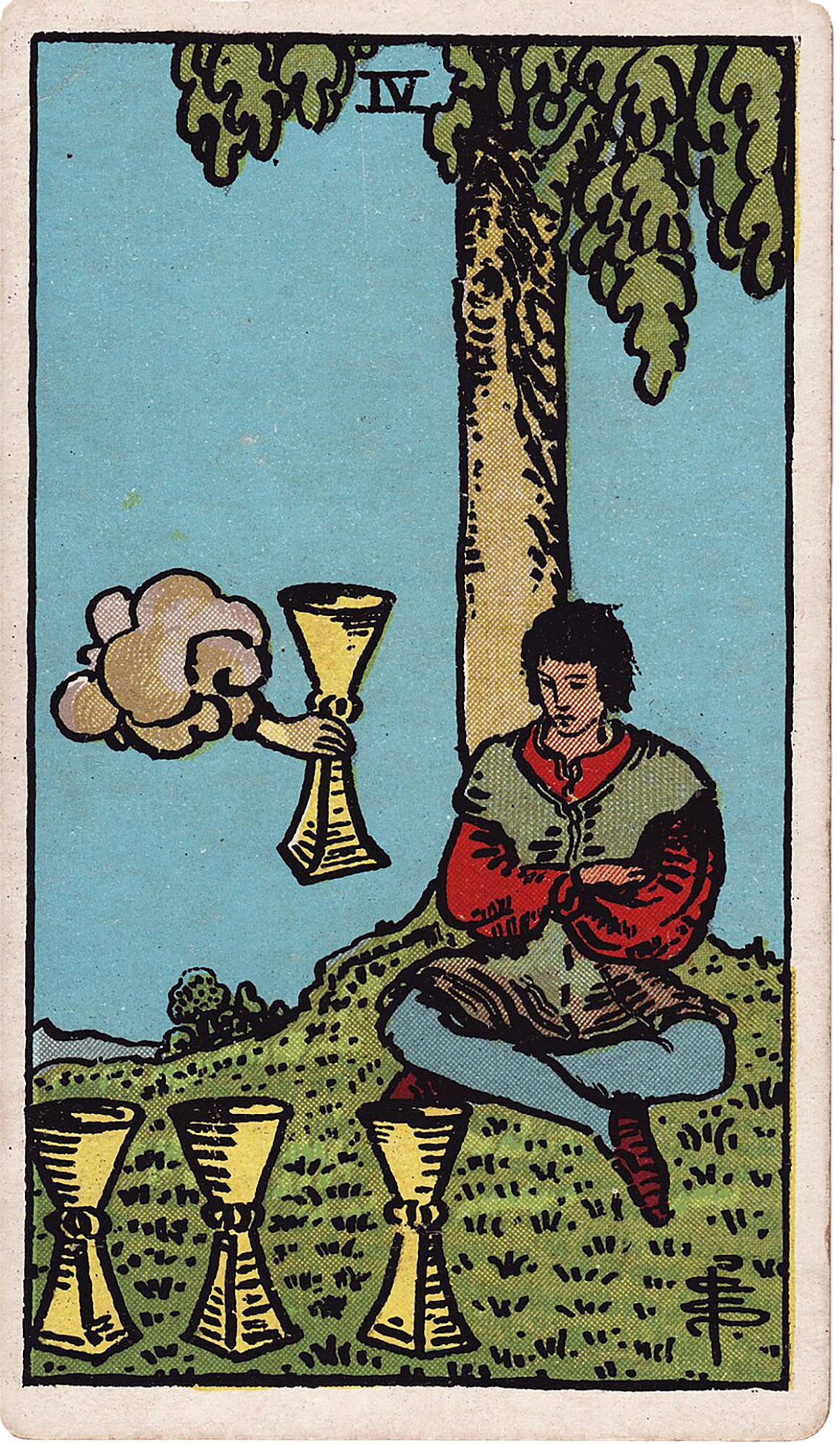 4 of Cups Tarot card